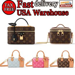 Counter Quality Vanity Triple A nano Classics wallet purse Cases Women Bag Designer Bag handbag Luxury Fashion Leather Handbag Women Makeup Bag