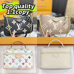Makeup bag 1:1Correct Logo Pochette Speedy bag designer bag shoulder bag purse luxury bag cross body bag handbag wallet bags for women wallet designer women mini bag