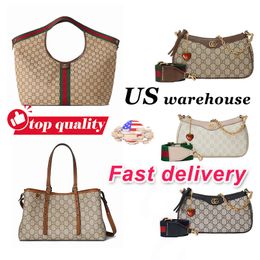 1:1 guccii Designer bag Luxury bag Chain crossbody bag Fashion Plaid Flowerd Wallet Vintage Ladies Brown Leather Handbag mini shoulder Bags guccii bag for women