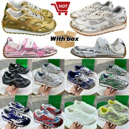 Top Quality Fishnet Upper Running Shoes Sneakers Man Women Designer b Orbit original sneakers Nylon Fabric Pink Black Green Blue White Sneakers size 35-48 With box