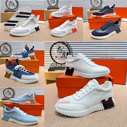 TOP 2026 Bouncing Sneakers H designer shoes Women Men designerhermes versatile style outdoor sport sneaker breathable casual shoes deluxe hermessneaker size 35-45