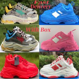 2026 Brand Sneakers Track Runners 7.0 7.5 3.0 Designer Platform All Black white Multicolor Pink Blue Grey Ancien Daddy men women trainers Tennis Shoes X250207 24 dc
