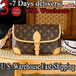Diane Baguette copy bag DE DA Mono NF Designer bag Monogram women fashion crossbody bag classic brown embossed handbag multi styles shoulder bag louis vuitons bag