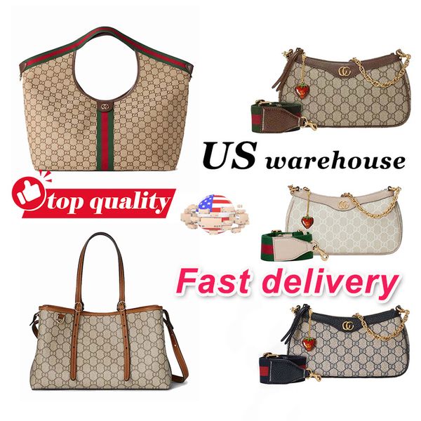1:1 guccii Designer bag Luxury bag Chain crossbody bag Fashion Plaid Flowerd Wallet Vintage Ladies Brown Leather Handbag mini shoulder Bags guccii bag for women