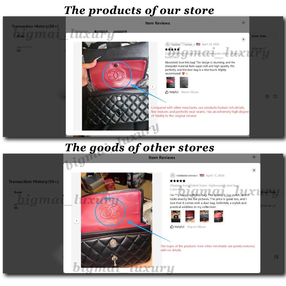 1:1 luxury Designer Bags 2026 Trends Caviar CF Women's Fashion bag Shoulder Bags Sheepskin luxury bag Fashion mini bag Classic tote bag Silver Gold Chain Leather bag